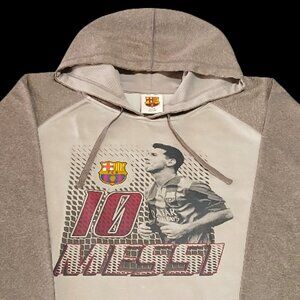 Lionel Messi FCB Futbol Club Barcelona Soccer Hoodie #10